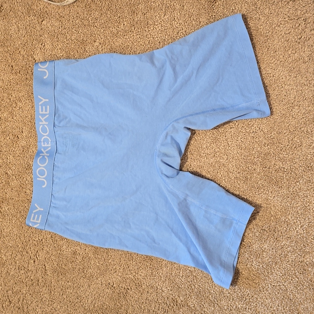 🍆Jockey Sport Silver Cotton Stretch 9" Long Leg Boxer Brief🍆 - Picture 8 of 10